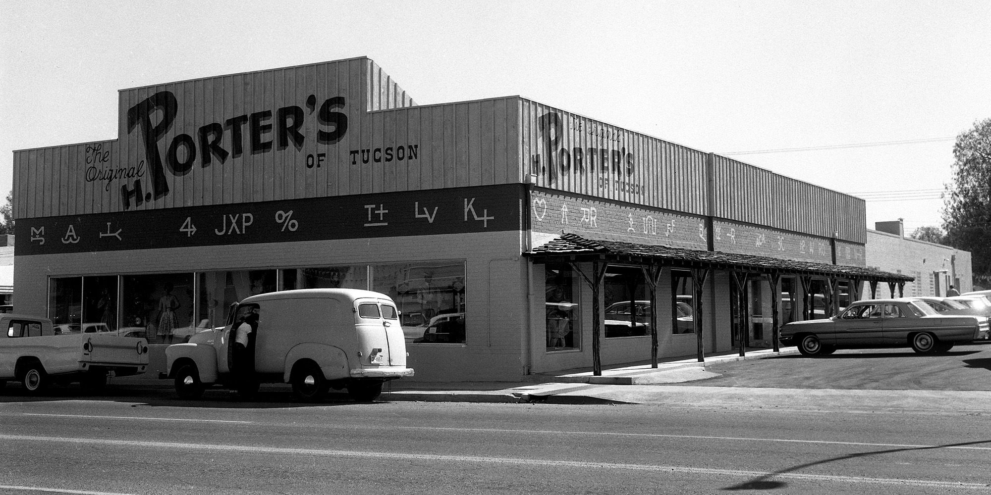 H. Porter's western store